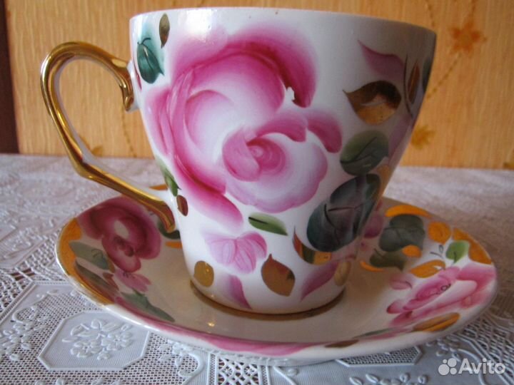 Чайная пара фарфор