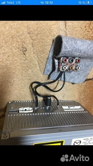 Магнитола mazda 3 bl с RCA