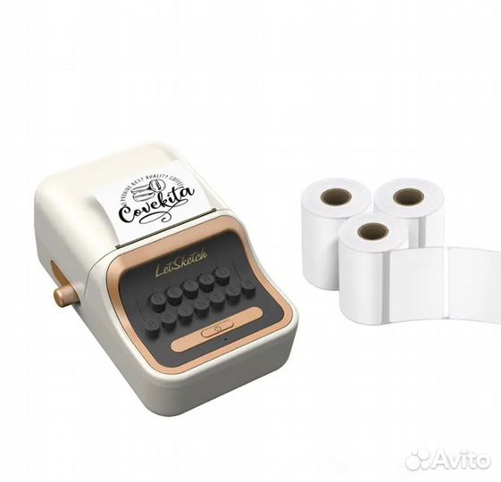 Термо принтер, принтер этикеток ретро