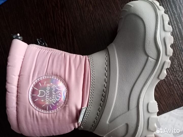 Сапоги для девочки