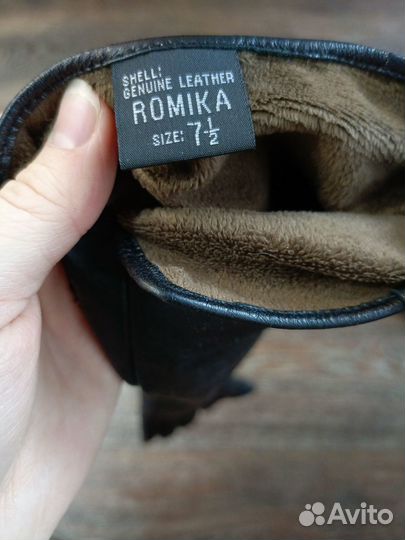 Перчатки женские натуральная кожа длинные