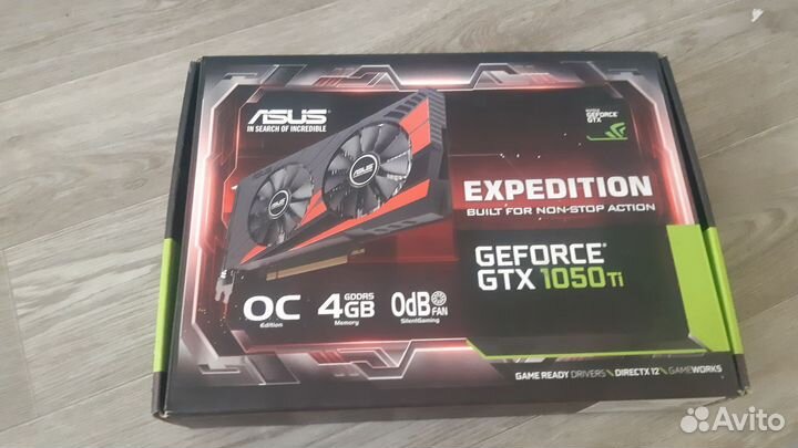 Видеокарта gtx 1050 ti 4gb