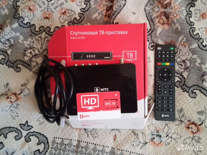 Спутниковая TV приставка МТС