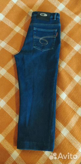 Джинсы подростковые,теплые, 34-36 р
