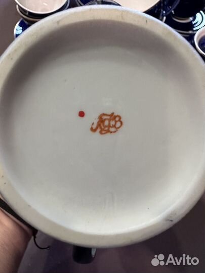 Чайный сервиз лфз СССР cobalt