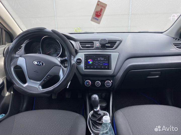 Kia Rio 1.4 МТ, 2016, 117 000 км