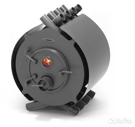 Печь отопительная валериан 15 кВт антрацит TMF