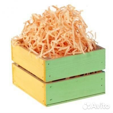 Наполнитель бумажный 100гр (персиковый и желтый)