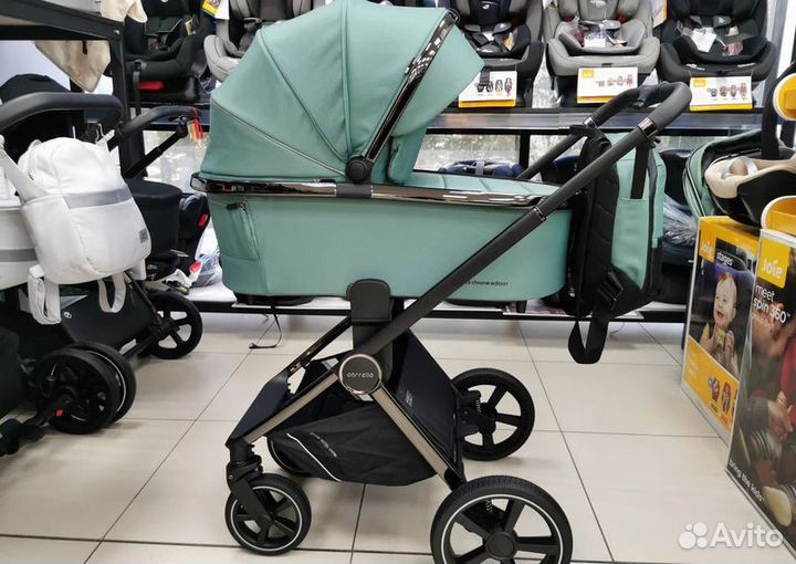 Коляска 2 в 1 Carrello Ultimo, Forest Green Сhrome