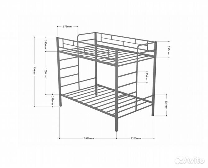 Двухъярусная Кровать детская