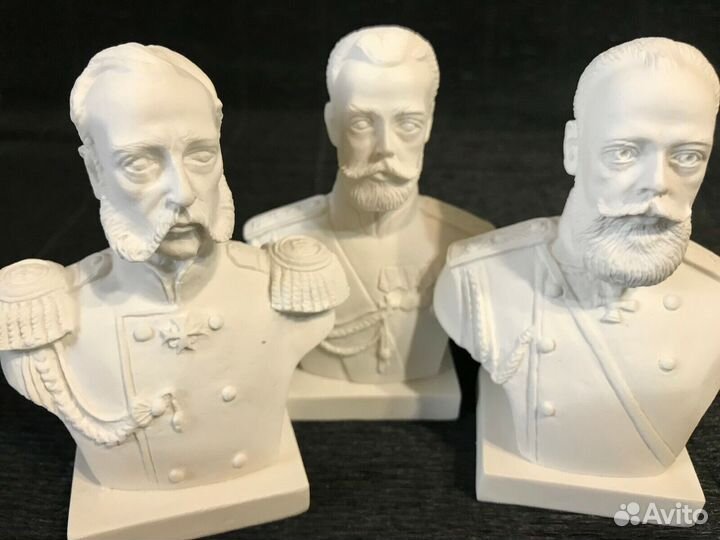 Бюсты императоров династия Романовых