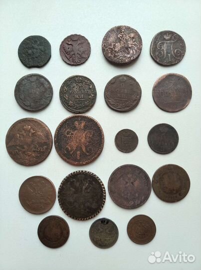 Царские Монеты от Петра 1го до Николая 2го