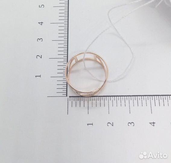 Золотое кольцо 17,5р
