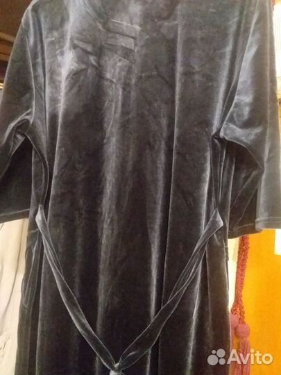 Женский халат велюровый новый размер 60
