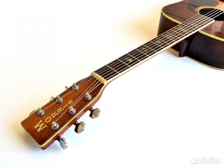 Гитара Morris W-40, 1981, Япония, кейс