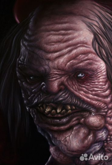 Картина маслом Моро Resident Evil Village