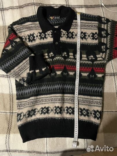 Свитер винтажный ретро