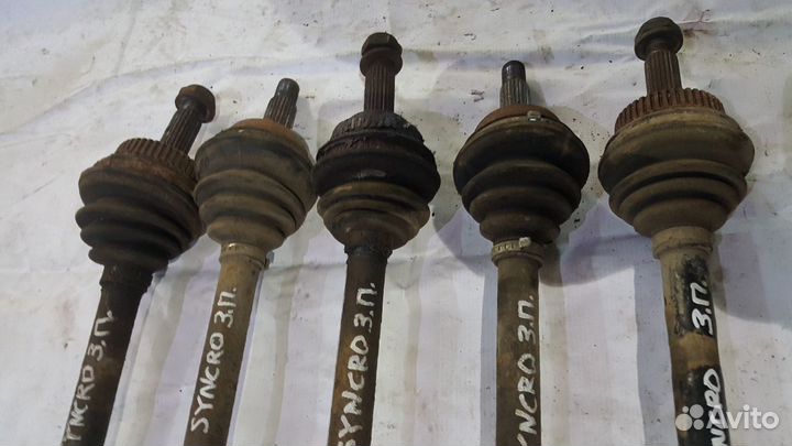 Привод задний правый vw passat b3 b4 syncro golf