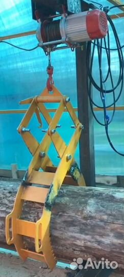 Захват для бревна клещевой до 400мм