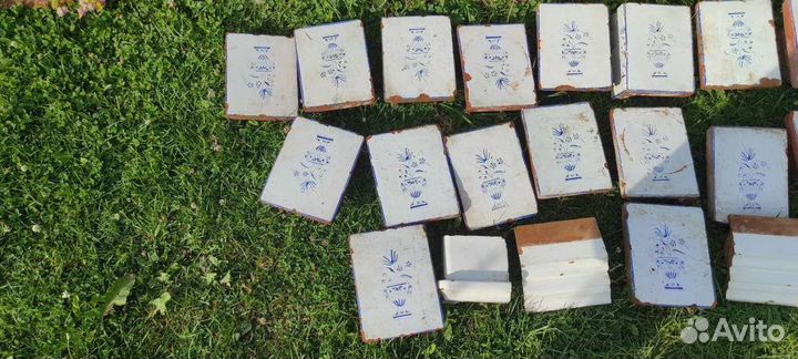 Изразец печной, конец 19века, цена