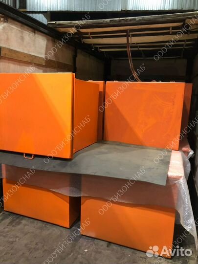 Мусорный бак из металла Арт 7245