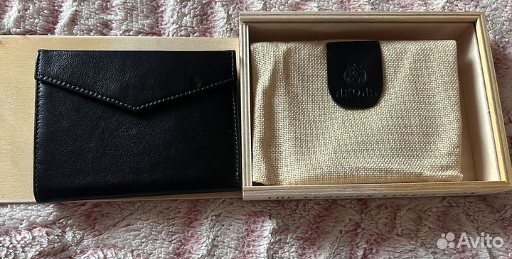 Автопортмоне arora натуральная кожа