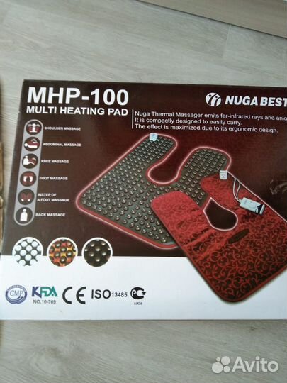 Электрогрелка модель nuga best MHP-100
