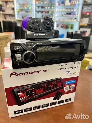 Магнитола Pioneer 1775 блютуз пульт