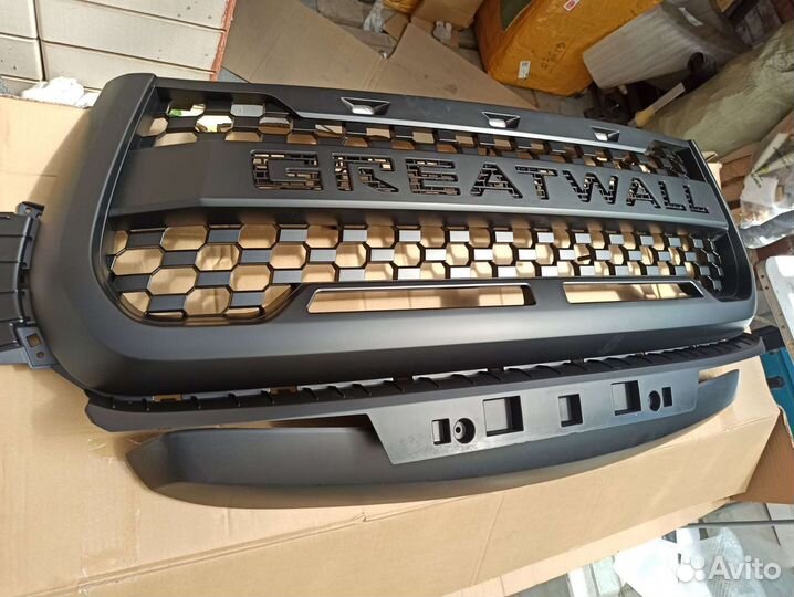 Решетка радиатора Black Great Wall Poer Поер