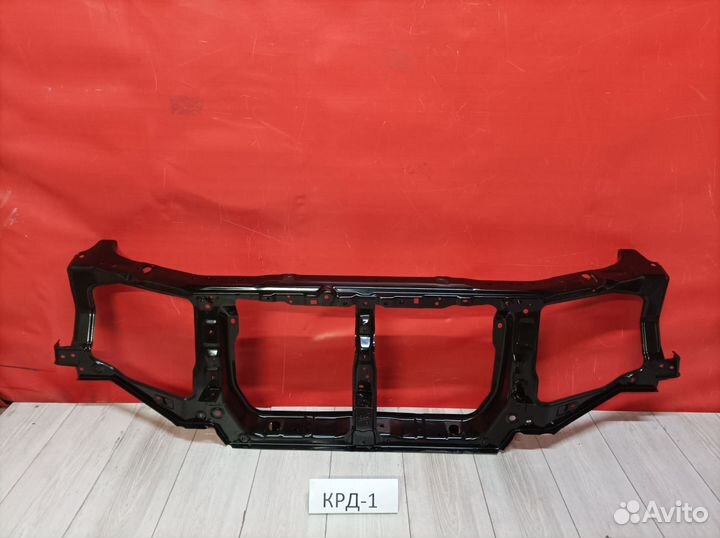 Панель передняя суппорт радиатора Pajero 3