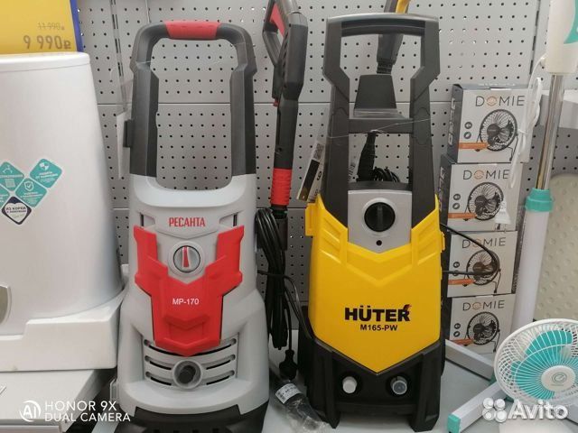Мойки высокого давления Huter и Ресанта