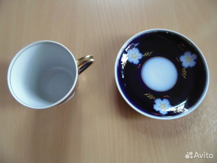 Блюдце с чашкой Довбыш Яблоневый цвет