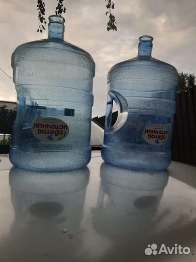 Бутыль 20 литров пластик