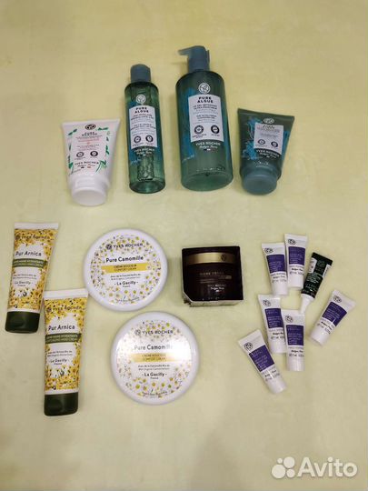 Ив Роше мицеллярная вода, гель для умывания, крем