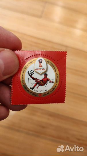 Марка Омана в честь чм 2018 по футболу в России