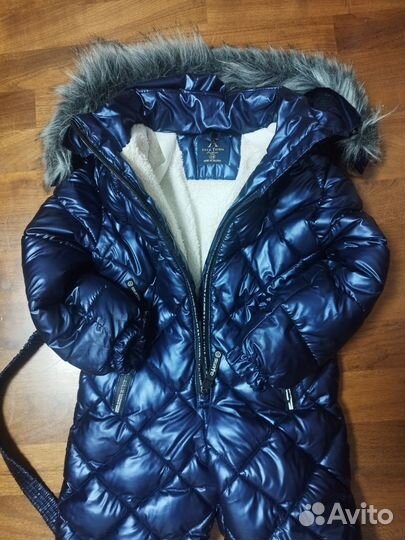 Зимний комбинезон для девочки 104 110