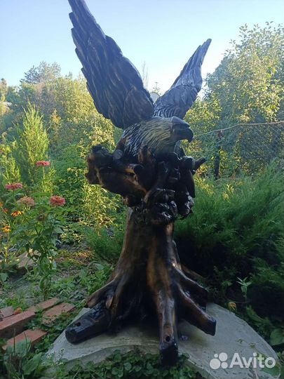 Садовые фигуры из дерева