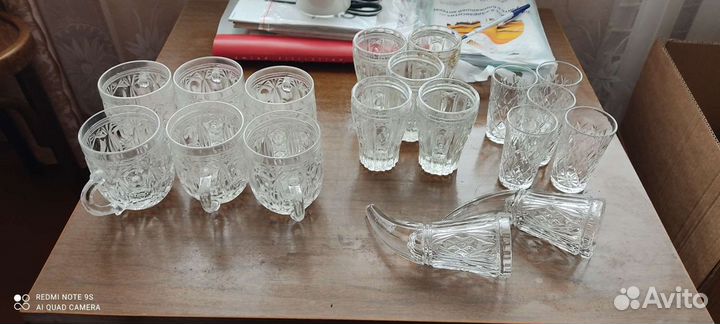 Хрустальная посуда СССР