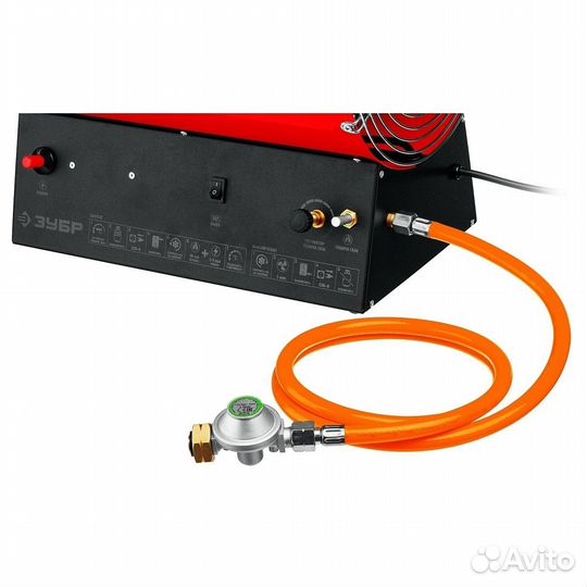 Пушка тепловая зубр тпг-80 80 кВт. газовая