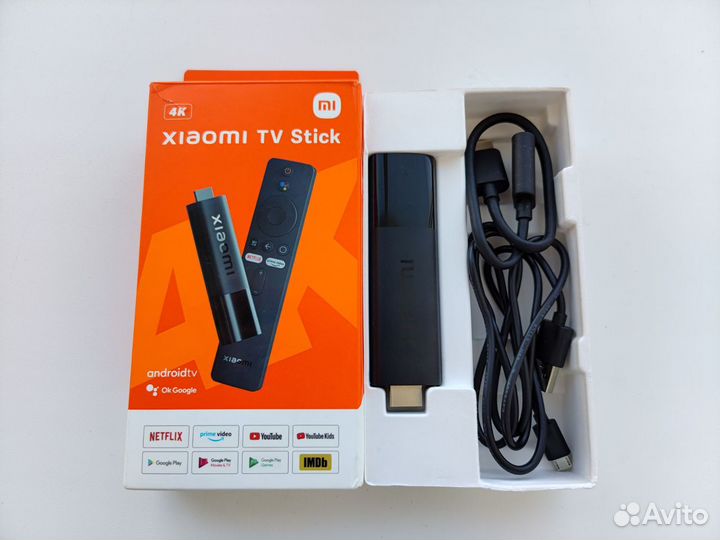 Андроид тв приставка Xiaomi Mi TV Stick 4K