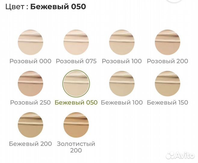Набор тональных кремов ив роше