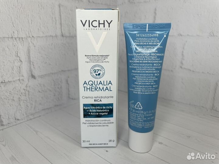 Vichy aqualia thermal увлажняющий крем для сухой