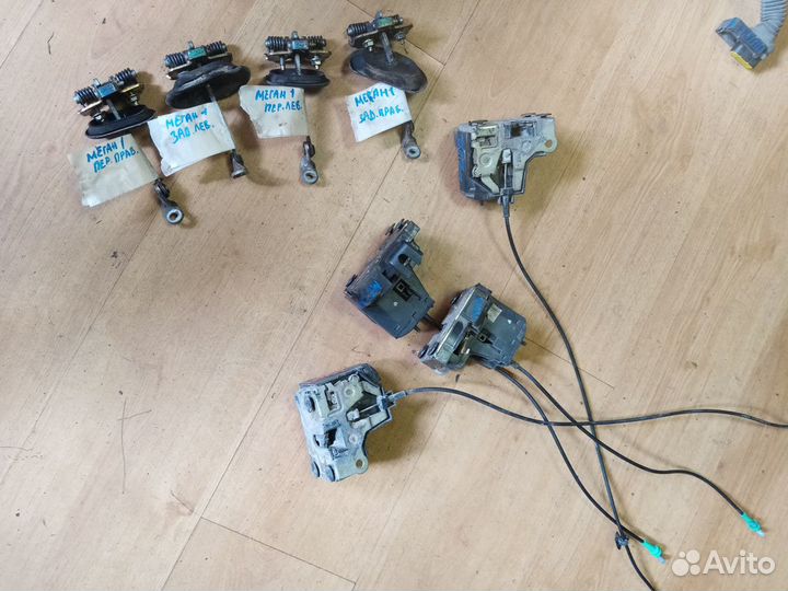 Замки дверей рено меган 1 универсал 2003г