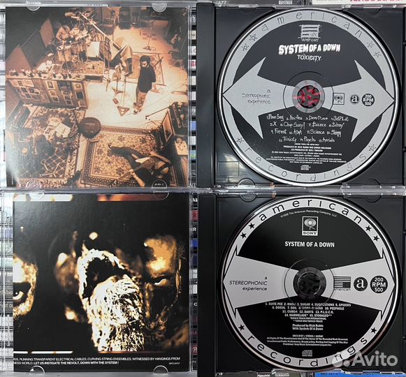 Музыкальные cd диски System of a down