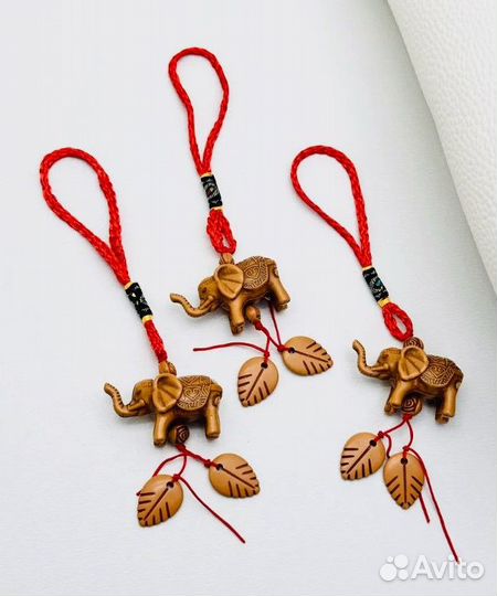Набор слоников 3 шт. Талисман,подвеска