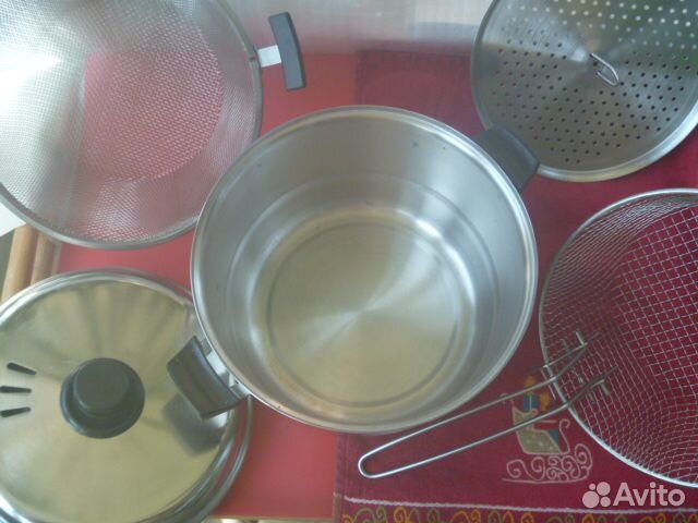 Уникальная Кастрюля 4 л. Три в Одной для Кухни