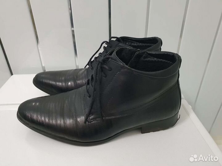 Обувь кожаная на зиму, на лето