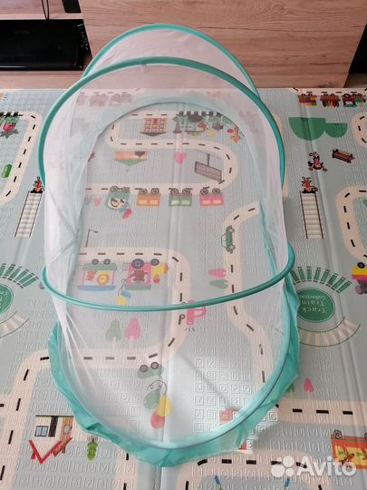 Складная сетка от комаров для новорожденных