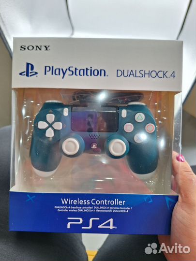 Геймпад PS4 Dualshock 4, зеленый Alpine Green (нов