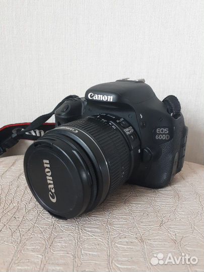 Зеркальный фотоаппарат canon eos d600